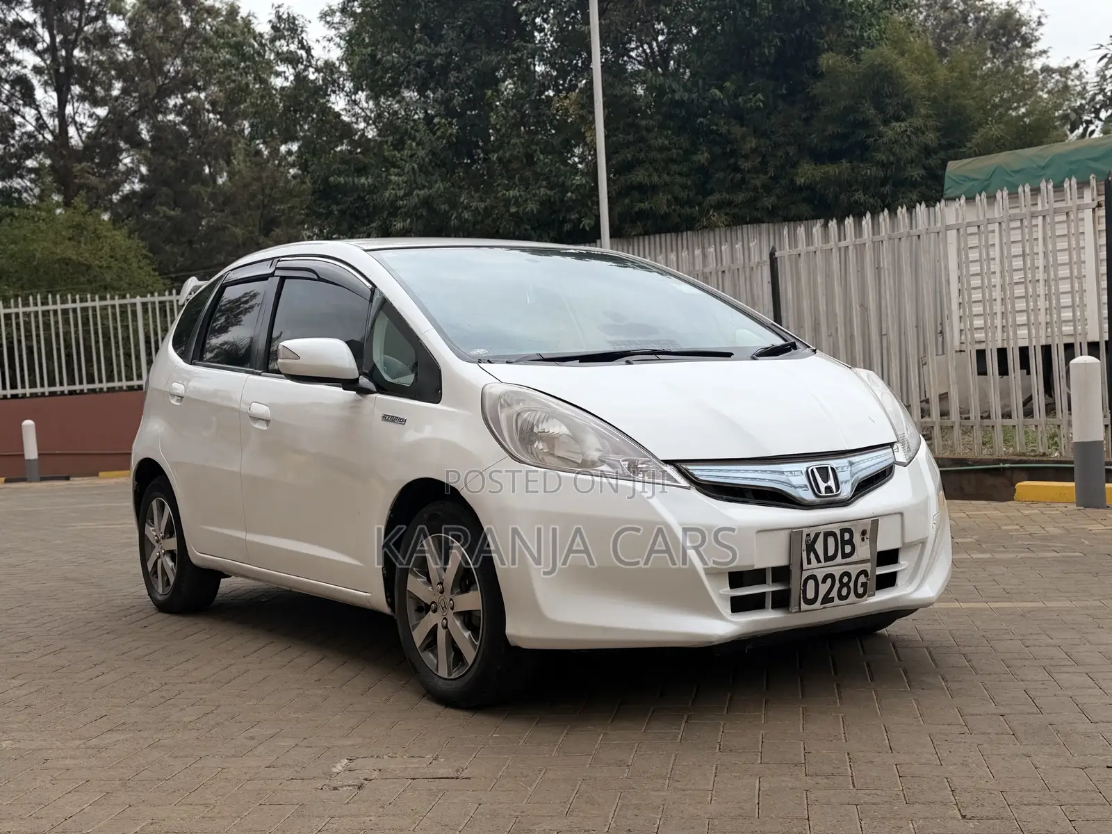 Honda Fit EV 2013 White