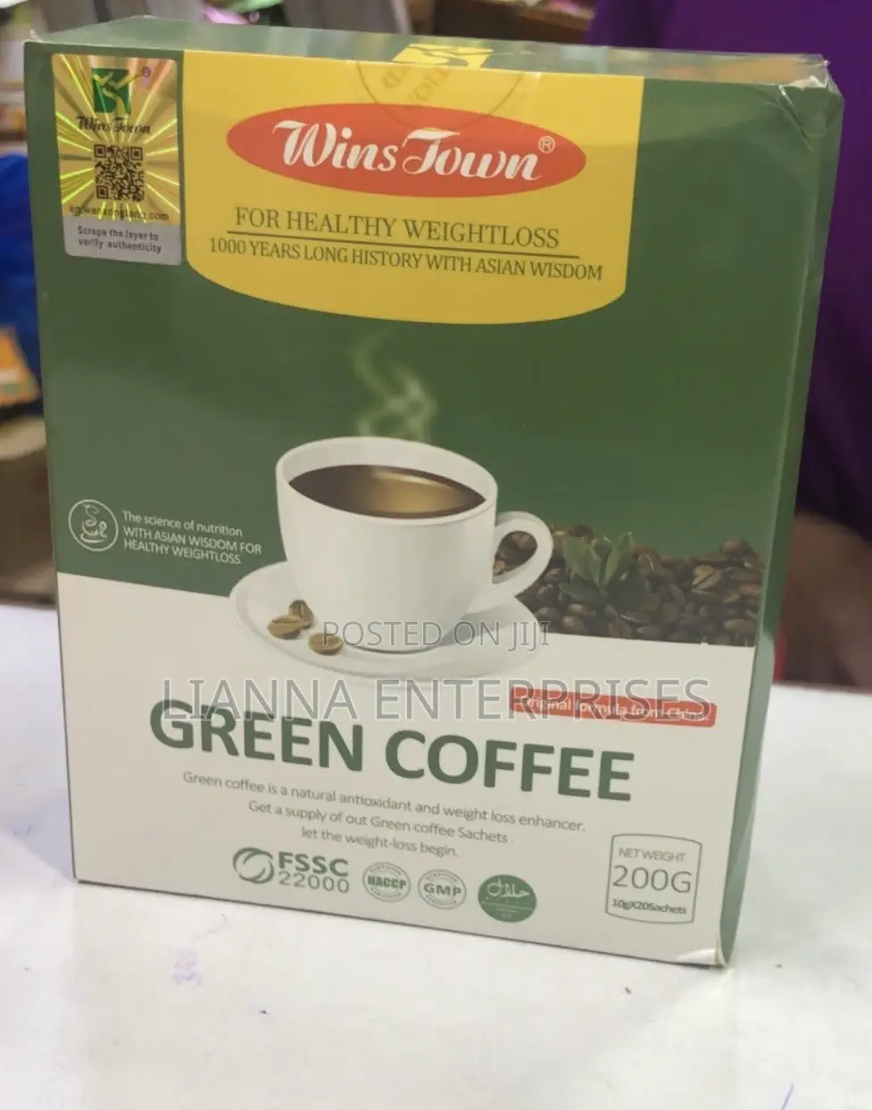 Wins Town Green Coffee^^weight Loss^^