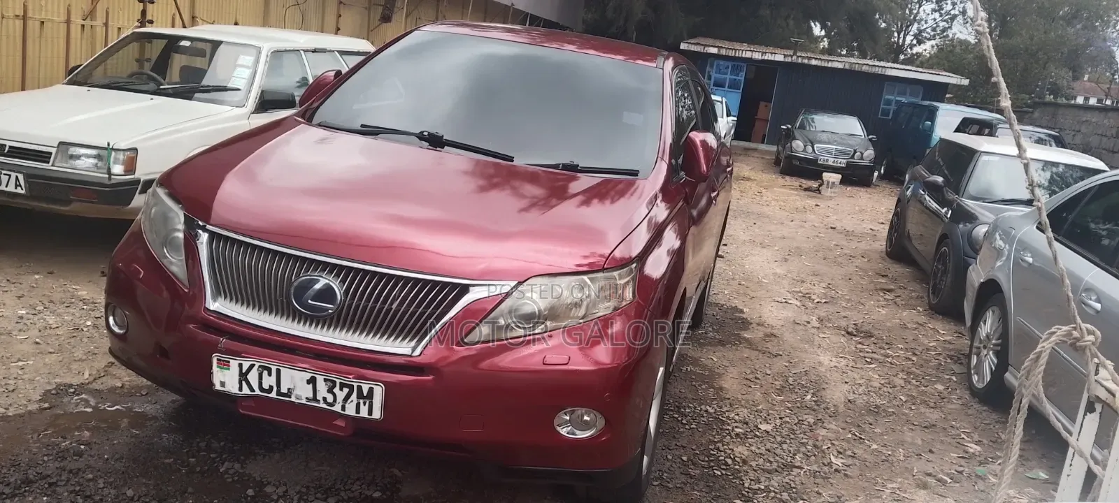 Lexus RX 450h 2010 Maroon