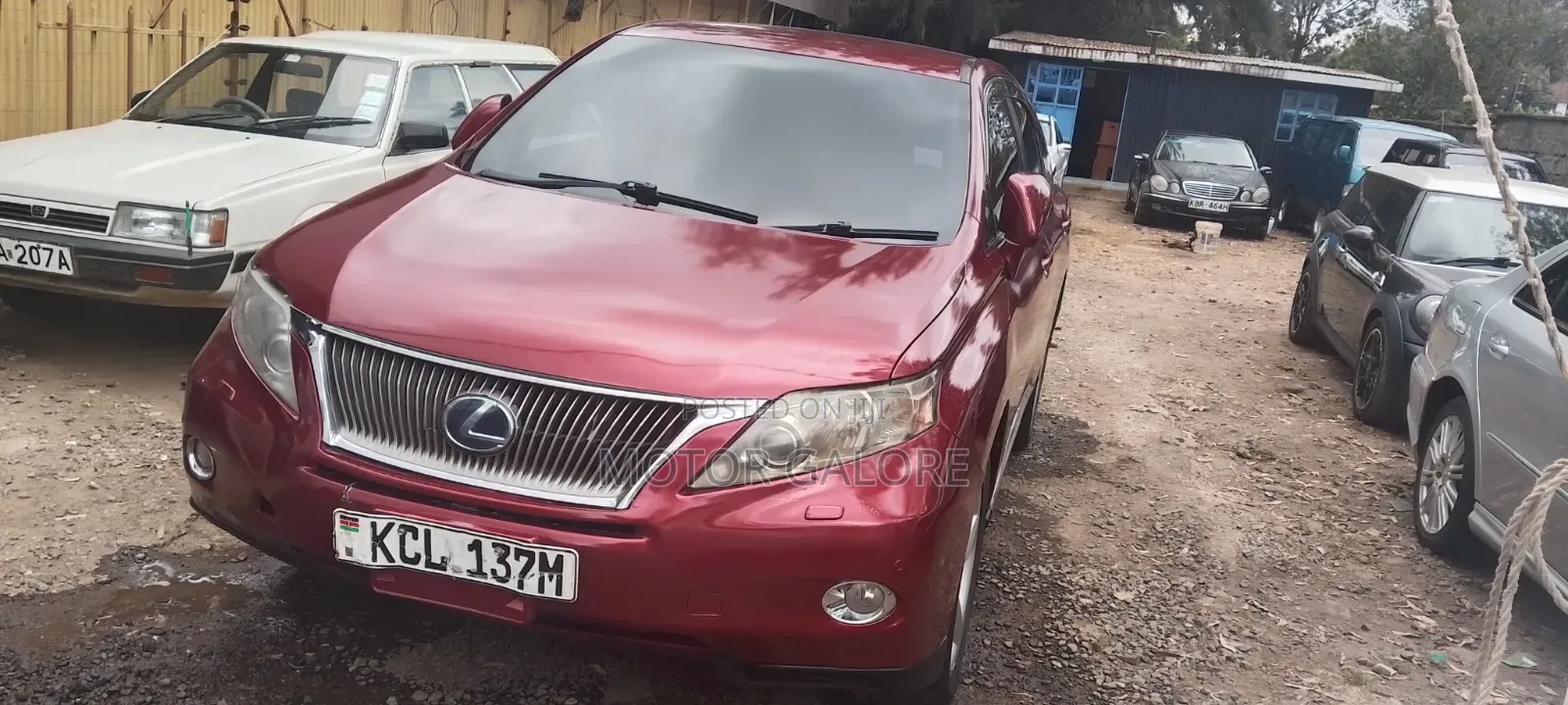 Lexus RX 450h 2010 Maroon