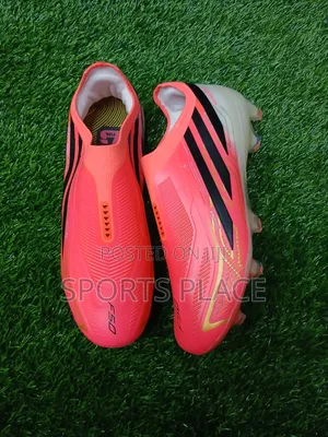 Pink F50 World Cup Football Boots - Laceless Cleats for Kids