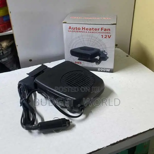 Highly Efficient 2-in-1 Car Windscreen Heater/Fan Sj006 – 12v