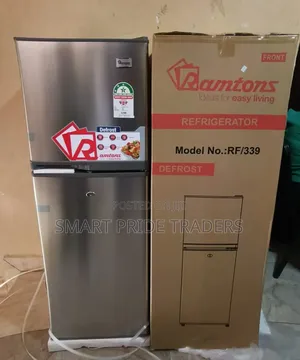 Ramtons 138 Litres Double Door Refrigerator