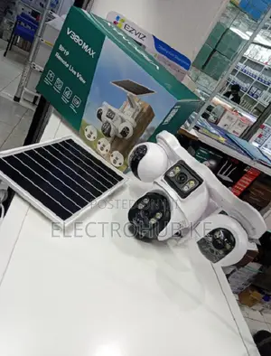 4G Solar V380MAX BP19 Four Lens Outdoor PTZ Camera