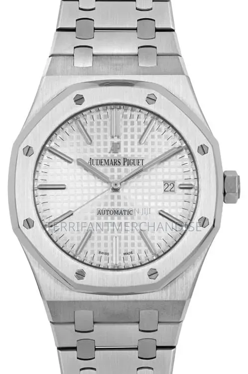 Audemars Piguet Royal Oak 15400 41mm - Stainless Steel - White Dial
