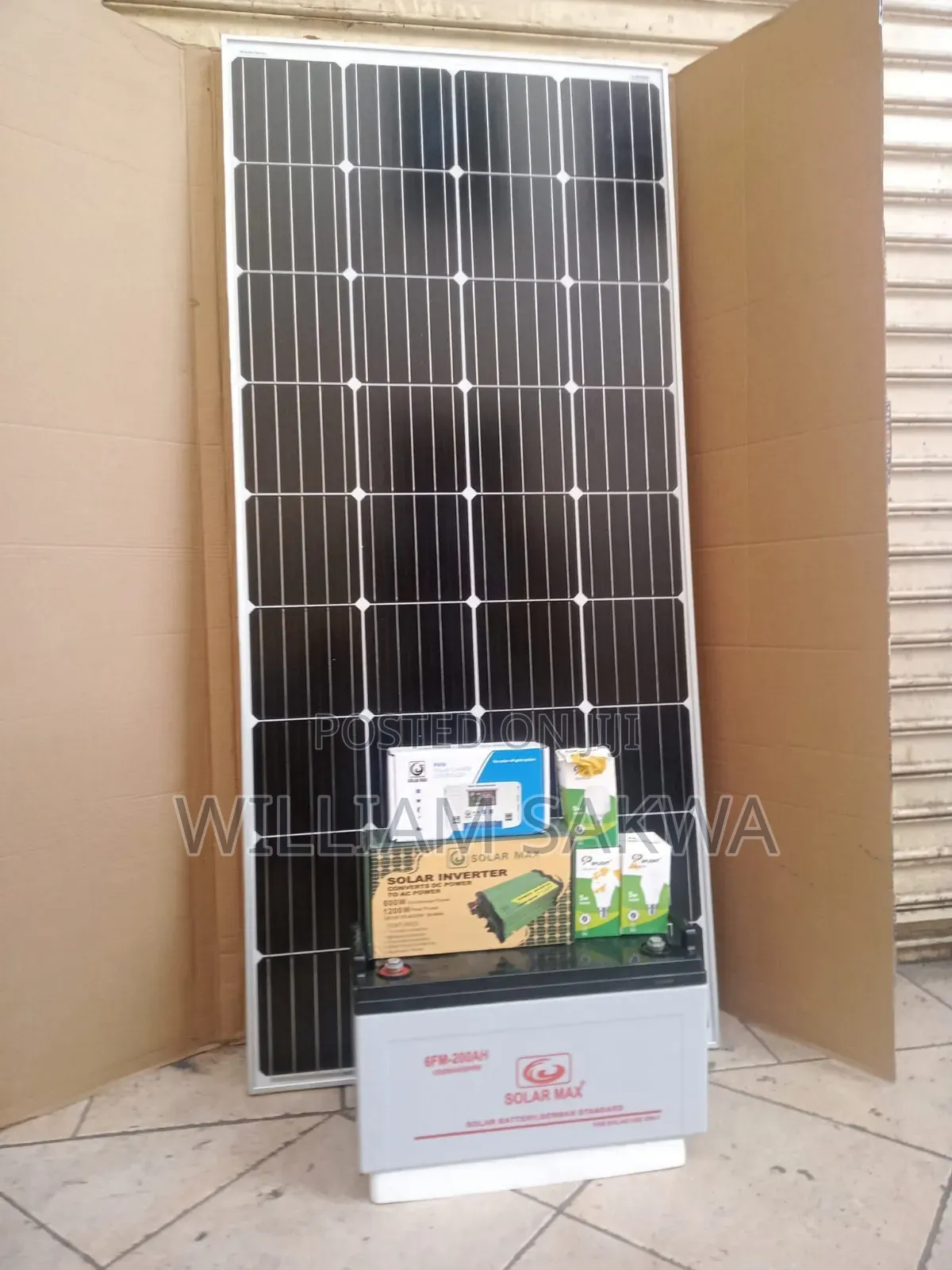 Solarmax Solar Power System 600watts-Complete Solar Kit