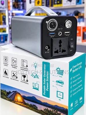 150 Watts Portable Solar Power Station – Emergency Backup