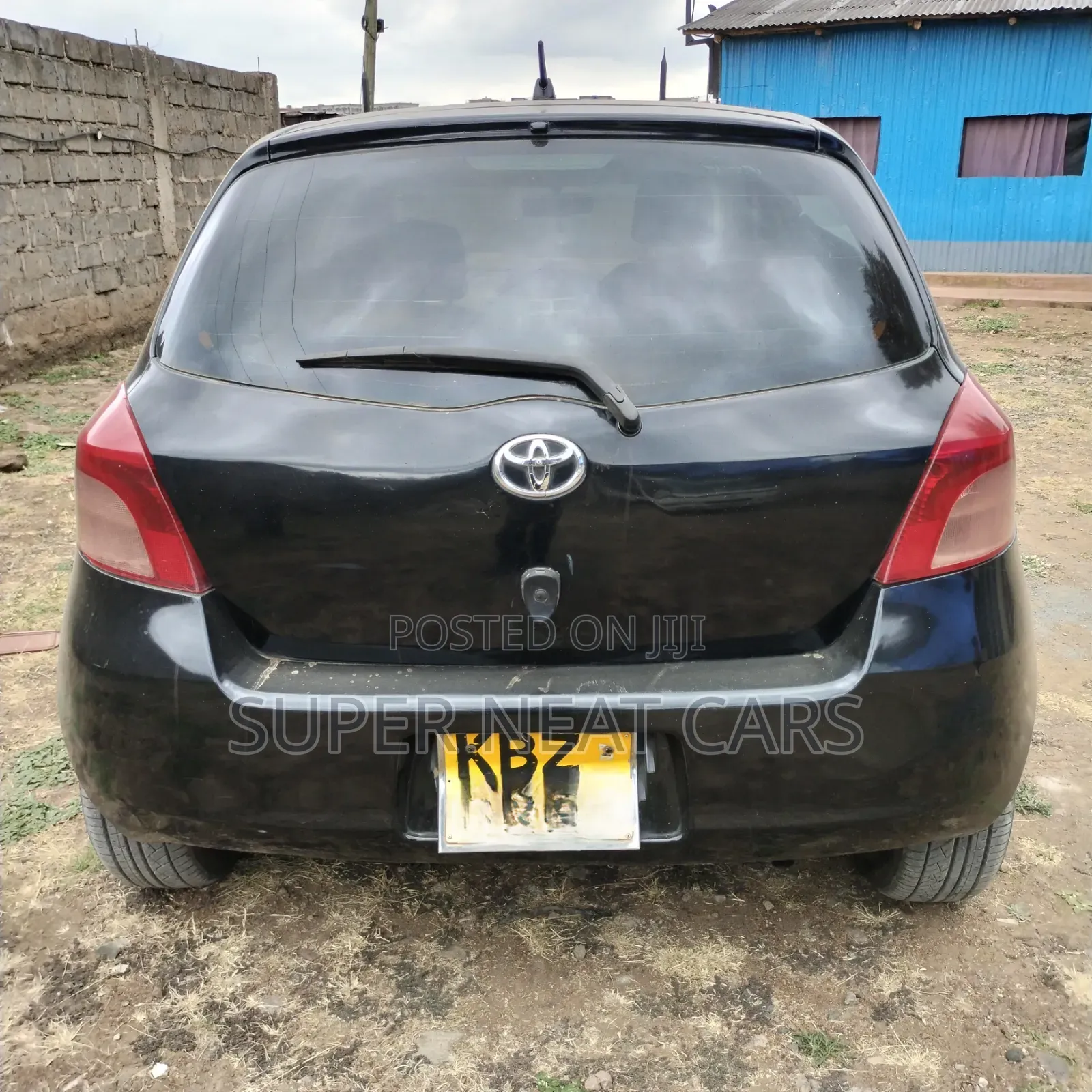 Toyota Vitz 1.0 FWD 5dr 2007 Black