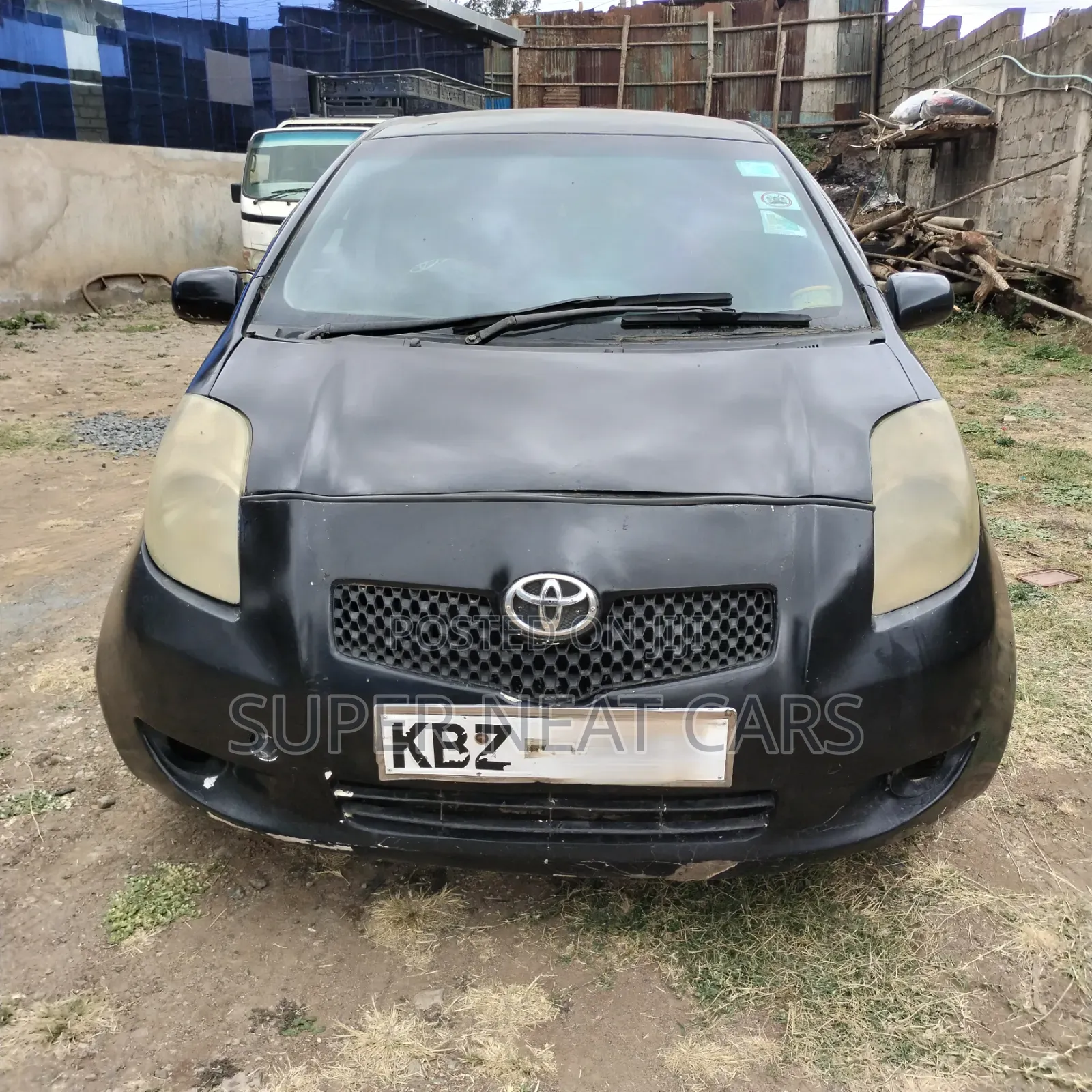 Toyota Vitz 1.0 FWD 5dr 2007 Black