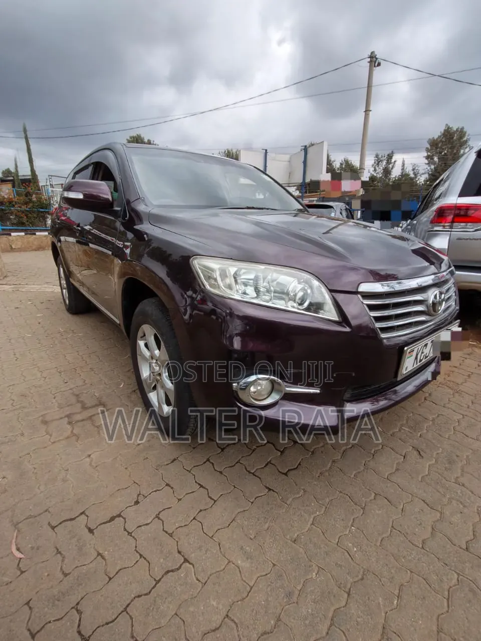Toyota Vanguard 2011 Maroon