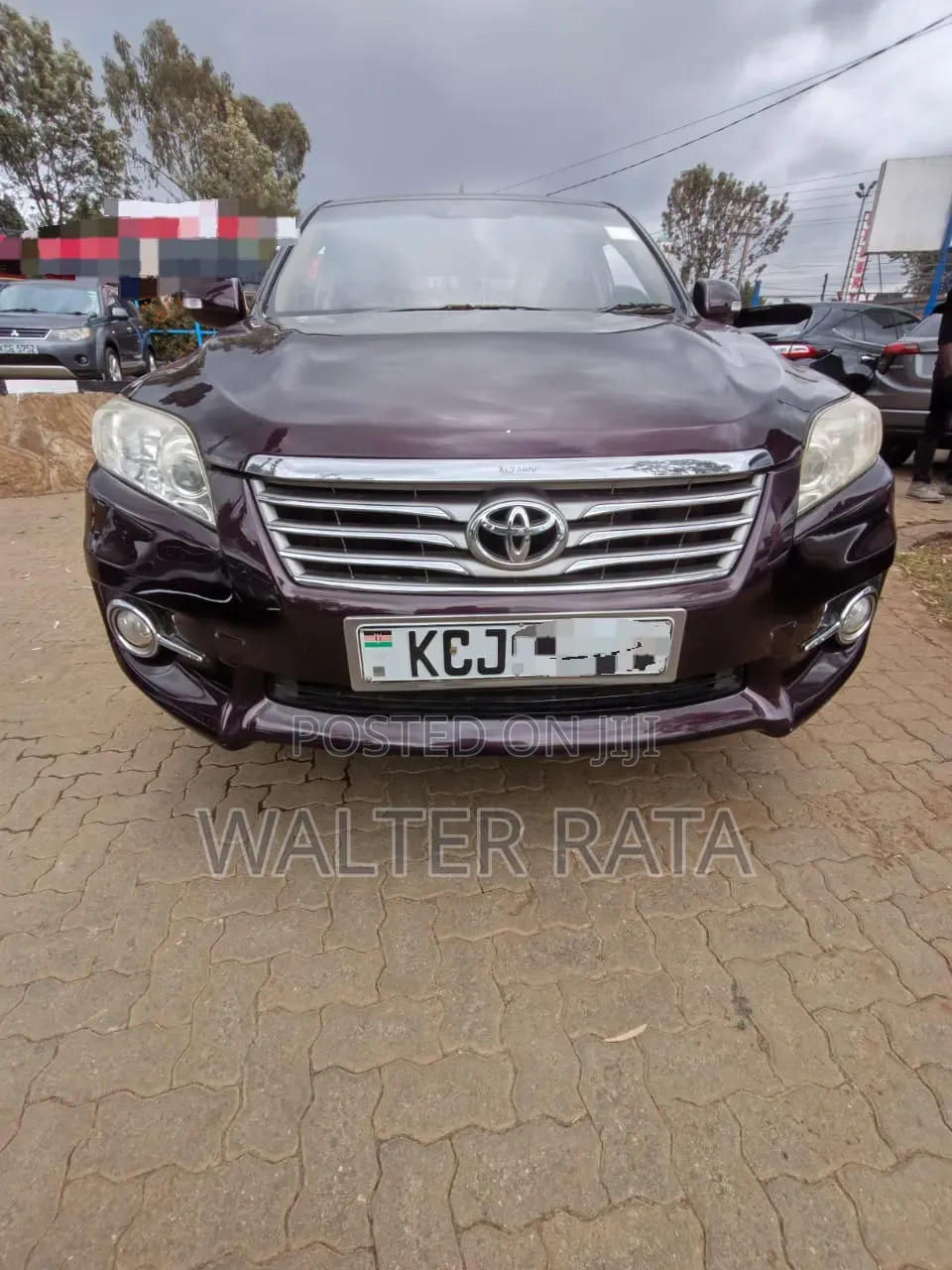 Toyota Vanguard 2011 Maroon