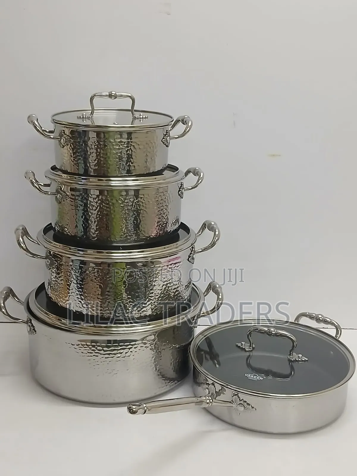 Premium 10PCS Stainless Steel Cooking Set – Heavy Duty Durable Alp