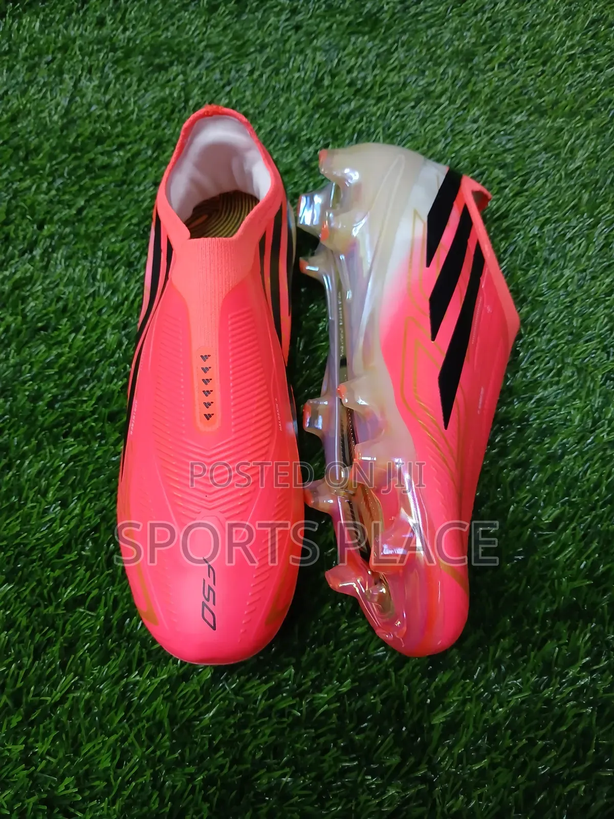 F50 Laceless Boots - Pink in Children Sizes (36-39)