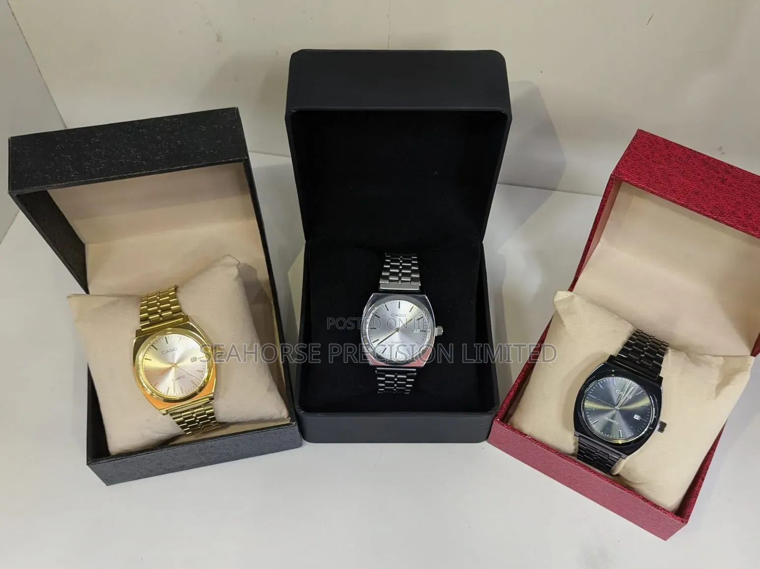 Classic Stainless Steel Wristwatch