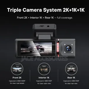 DVR Dashcam 4g 3 Way