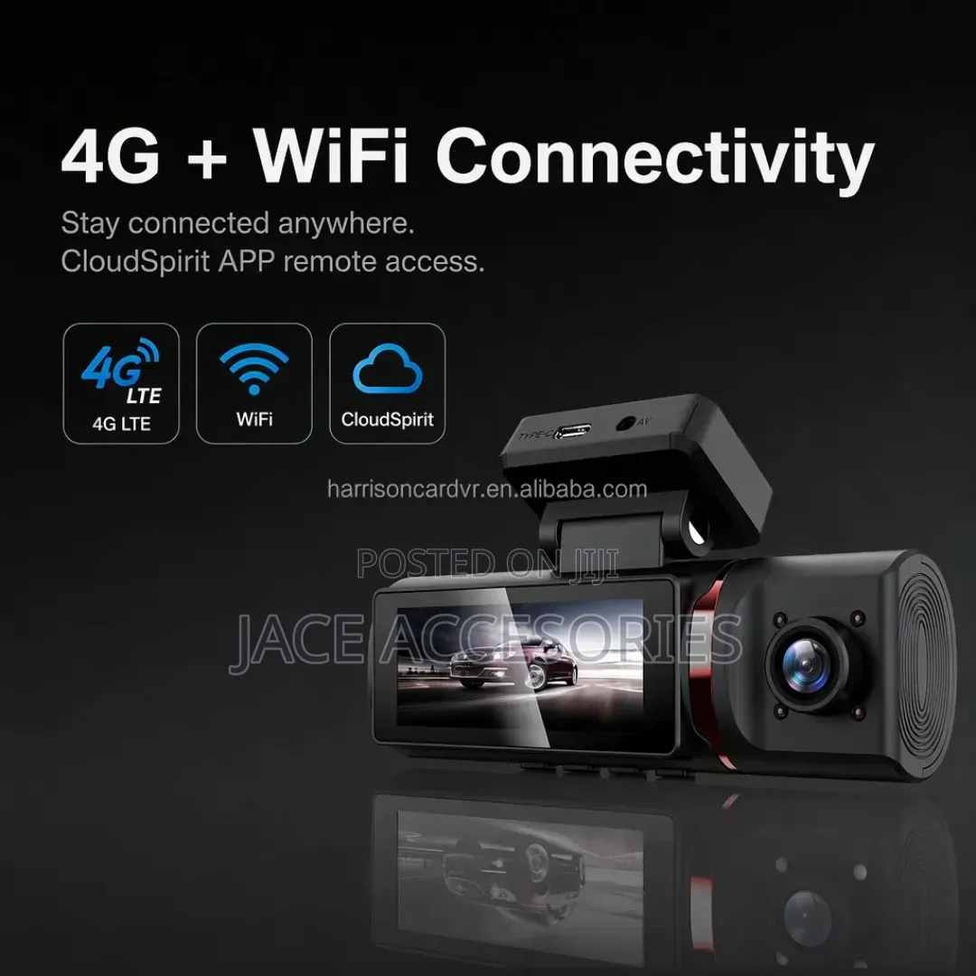 DVR Dashcam 4g 3 Way