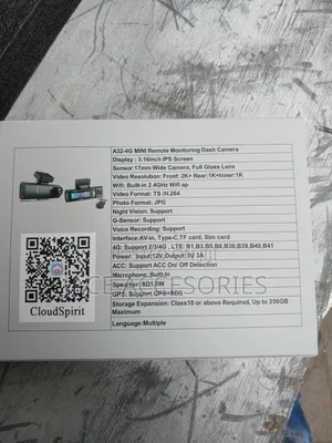 3 Way 4g Dashcamera Black Box