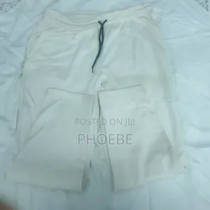 HEAD Fleece Joggers / Sweatpants – White (Size XL - Unisex)