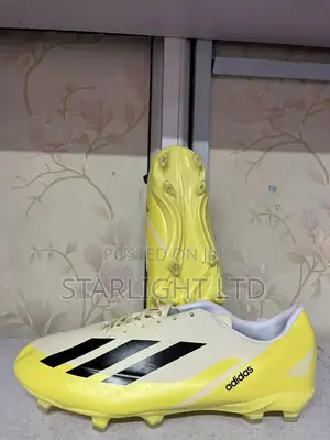 White Yellow Adidas Football Boots 40-45