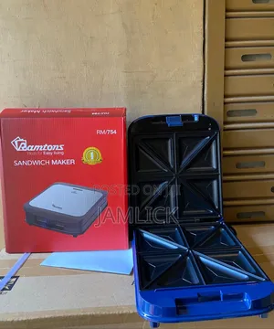 Black Ramtons 4-Slice Sandwich Maker - Ab