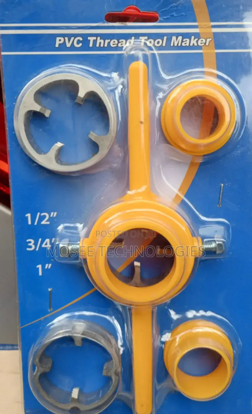 PVC Thread Cutting Tool for Pipe Installation and Repairs