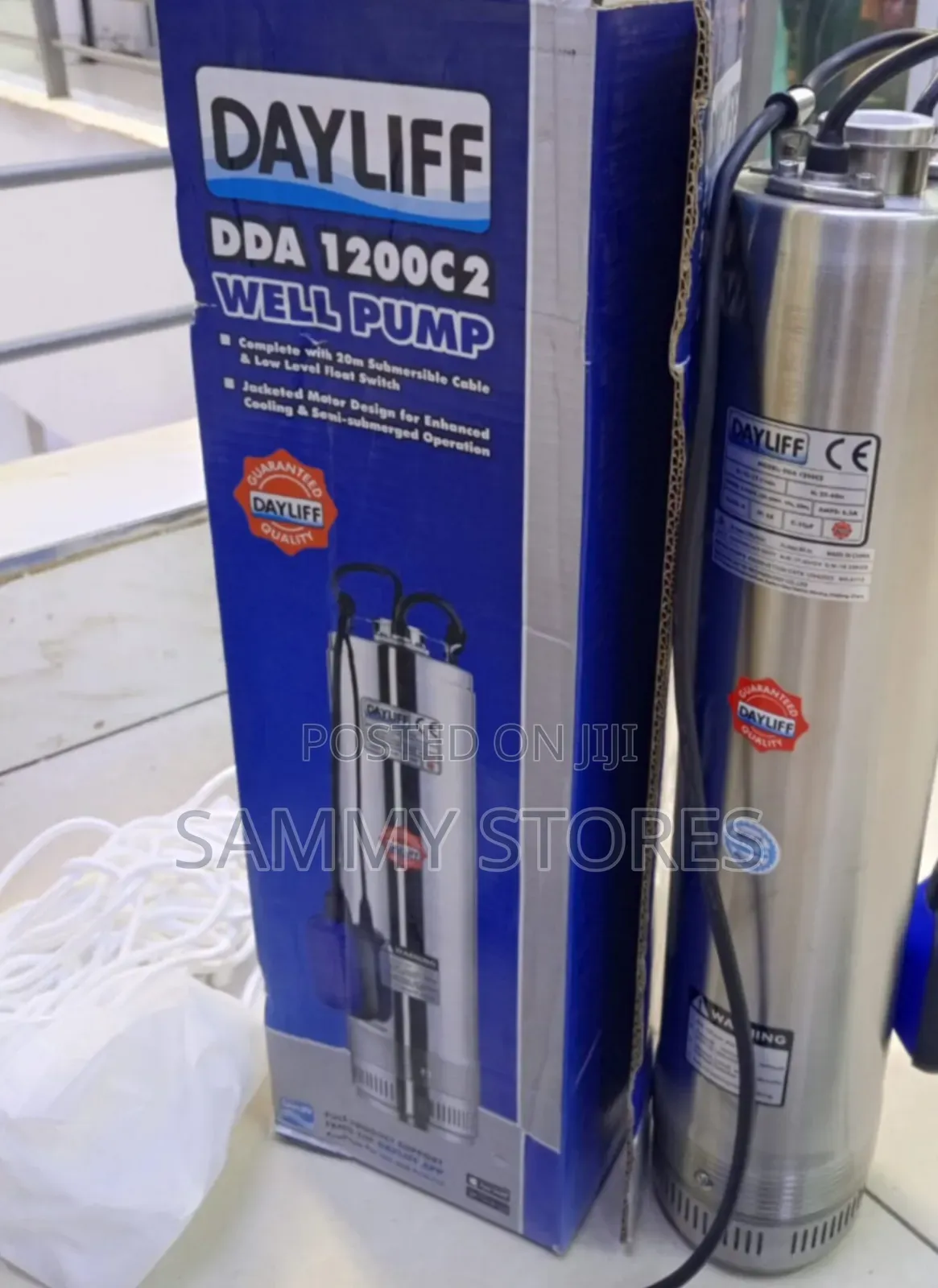 Dayliff DDA 1200 Submersible Water Pump