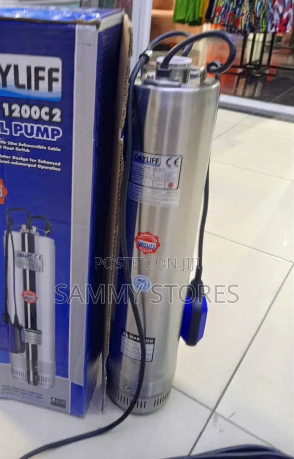Dayliff DDA 1200 Submersible Water Pump