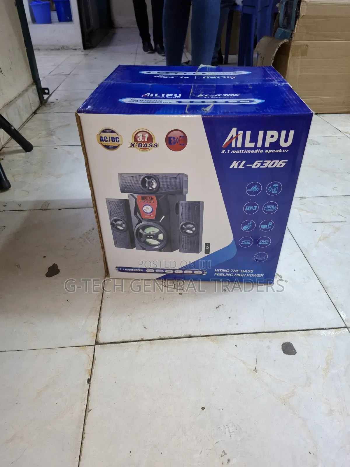 Ailipu 3.1 Multimediaspeaker Speaker System With Bluetooth