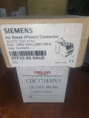 110v,240v,400v Contactors