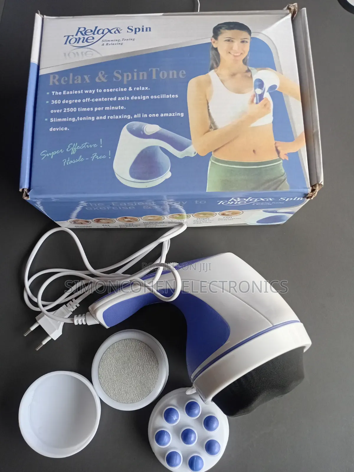 Premium Relaxer and Spin Tone Massager