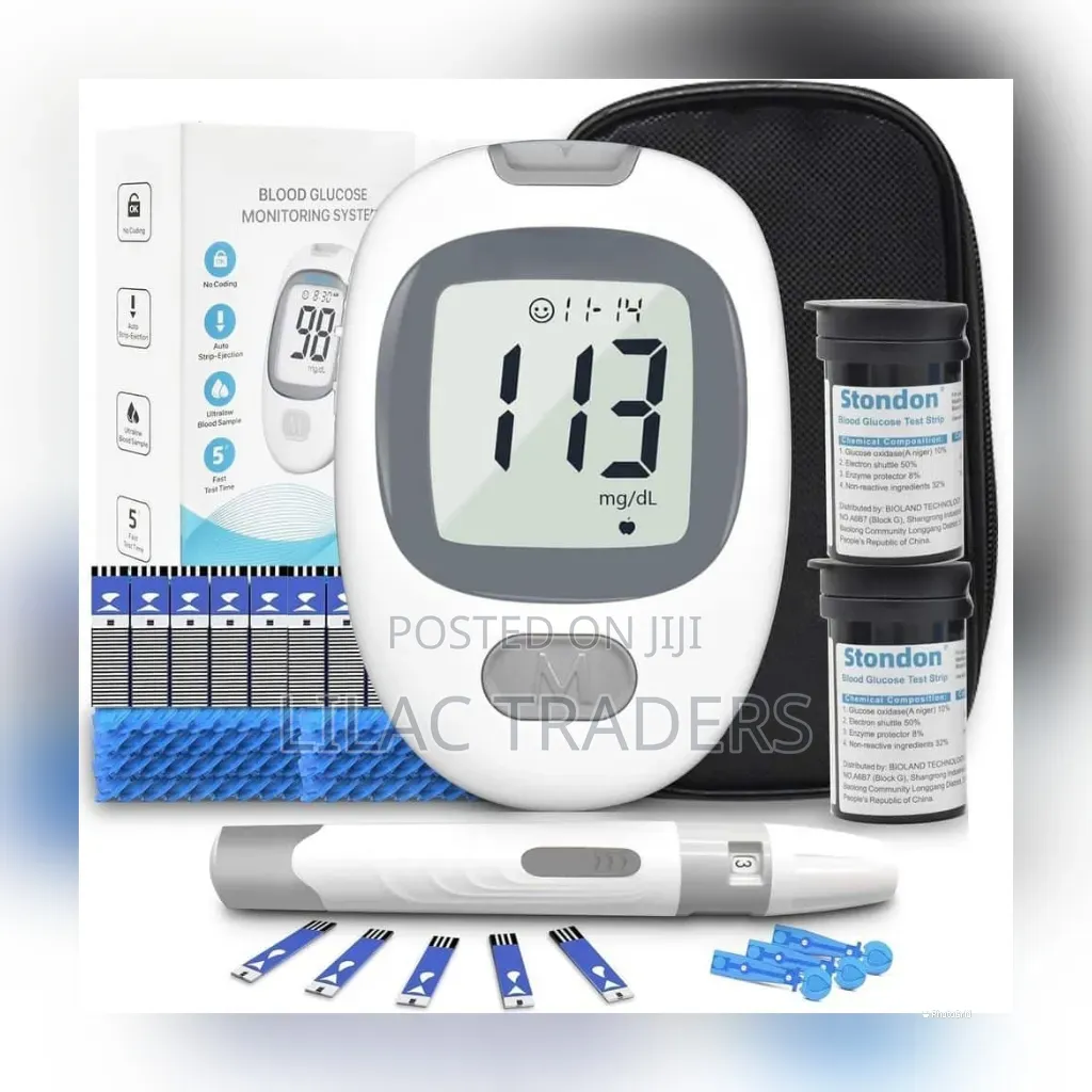 Digital Blood Sugar Testing Kit – Glucose Monitor Pa