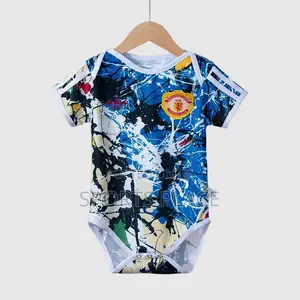 Manchester United Stone Roses Baby Romper