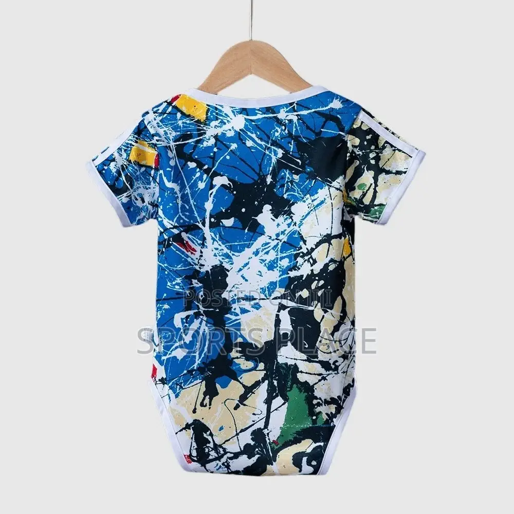Manchester United Stone Roses Baby Romper