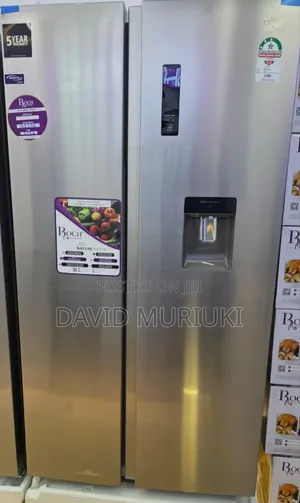 Roch 559L Double Door Refrigerator With Dispenser.