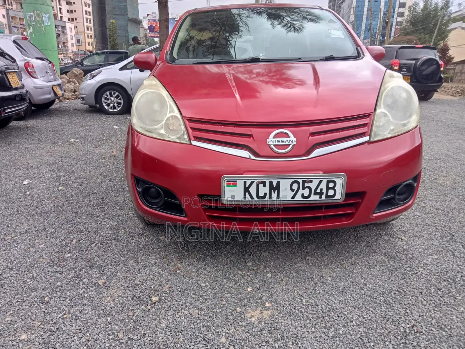 Nissan Note 2010 Red
