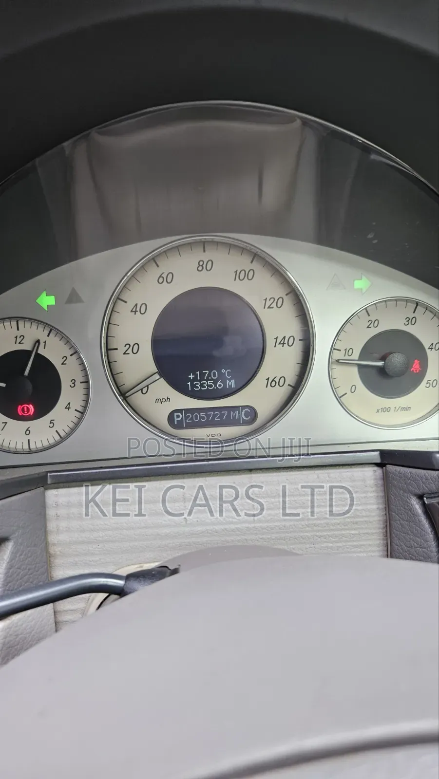 Mercedes-Benz E280 2005 Blue