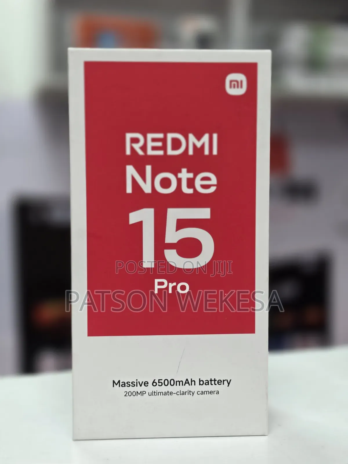 New Xiaomi Redmi Note 15 Pro 256 GB Black