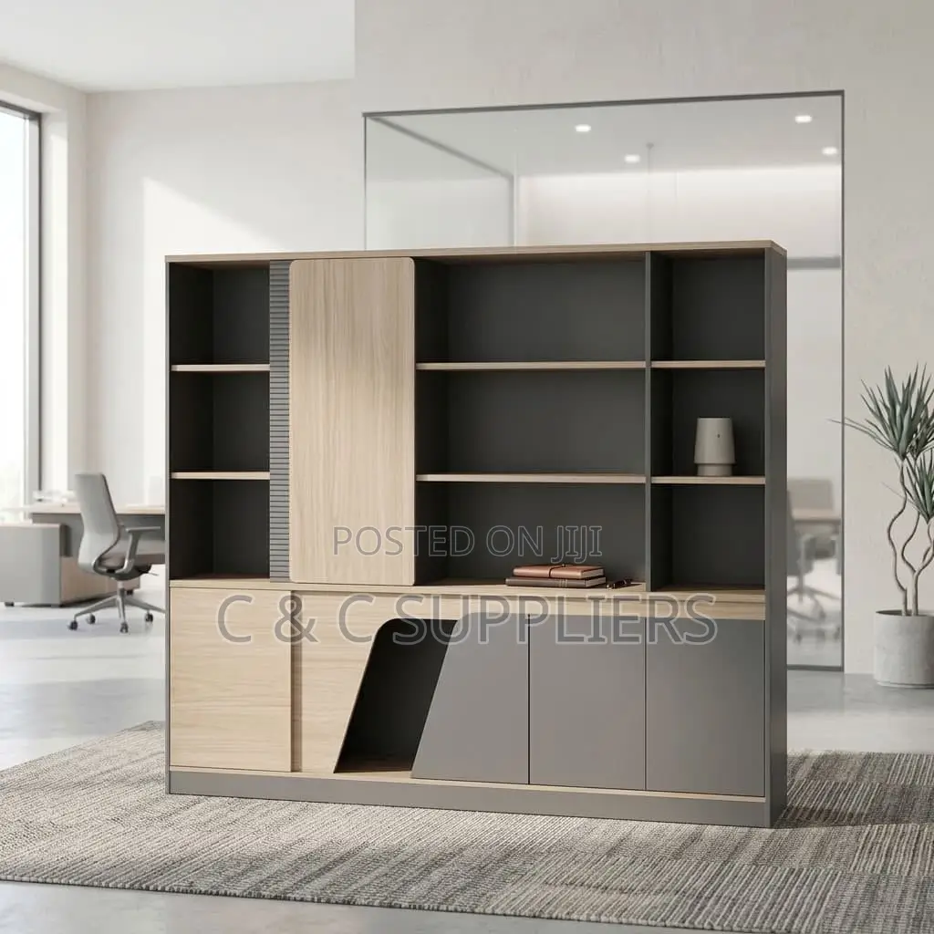 Executive Brown Wall File Unit.