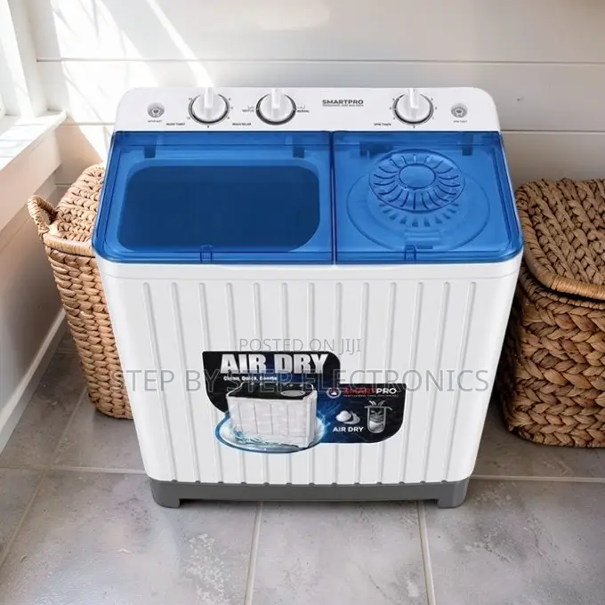 Efficient Dual Tub Washer Smartpro 10Kg Twin Tub Washing Machines
