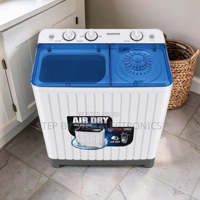 Efficient Dual Tub Washer Smartpro 10Kg Twin Tub Washing Machines