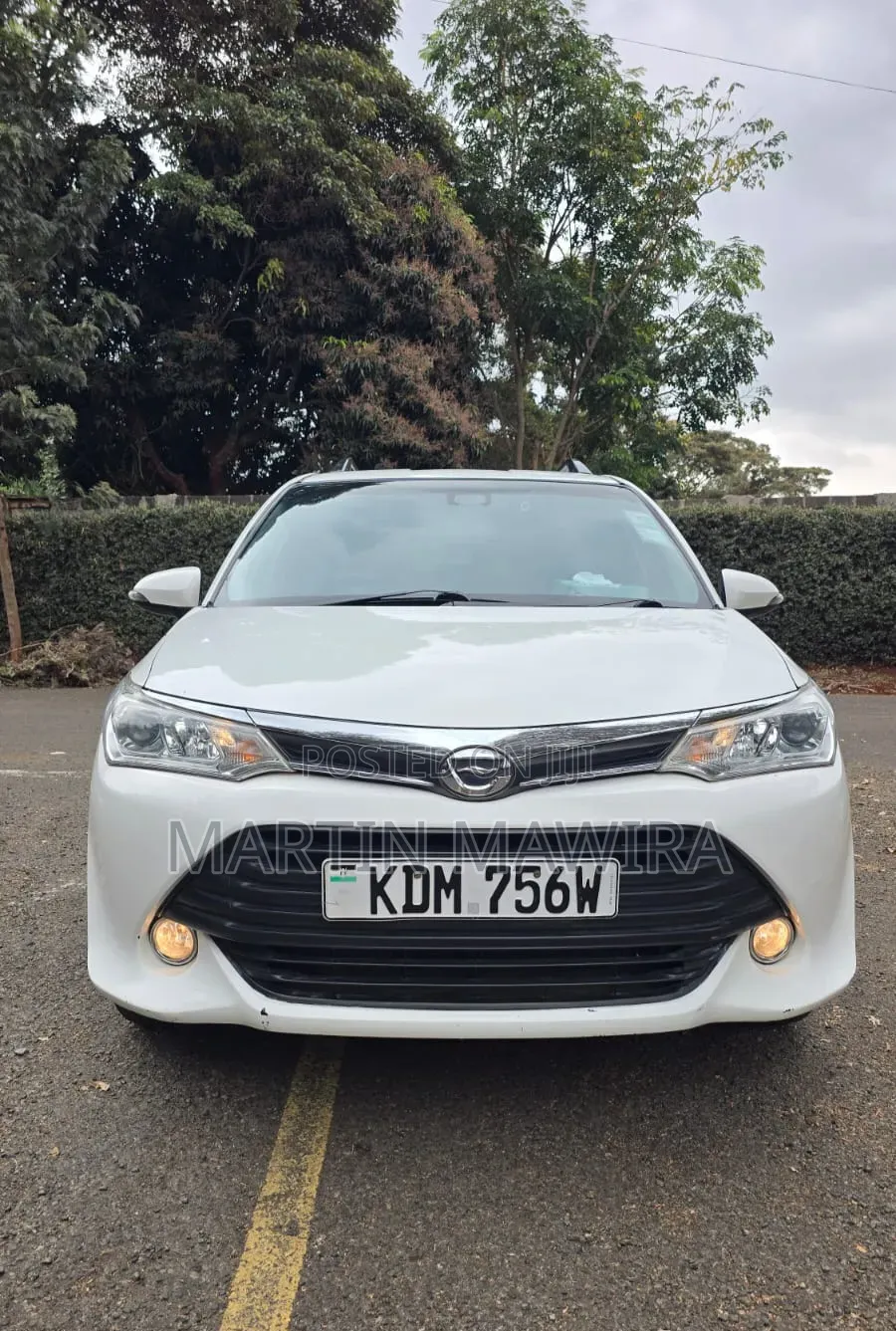 Toyota Corolla Fielder 2016 White