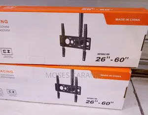 Adjustable TV Ceiling Mount Bracket 26–60 Inch