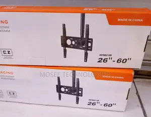 Adjustable TV Ceiling Mount Bracket 26–60 Inch