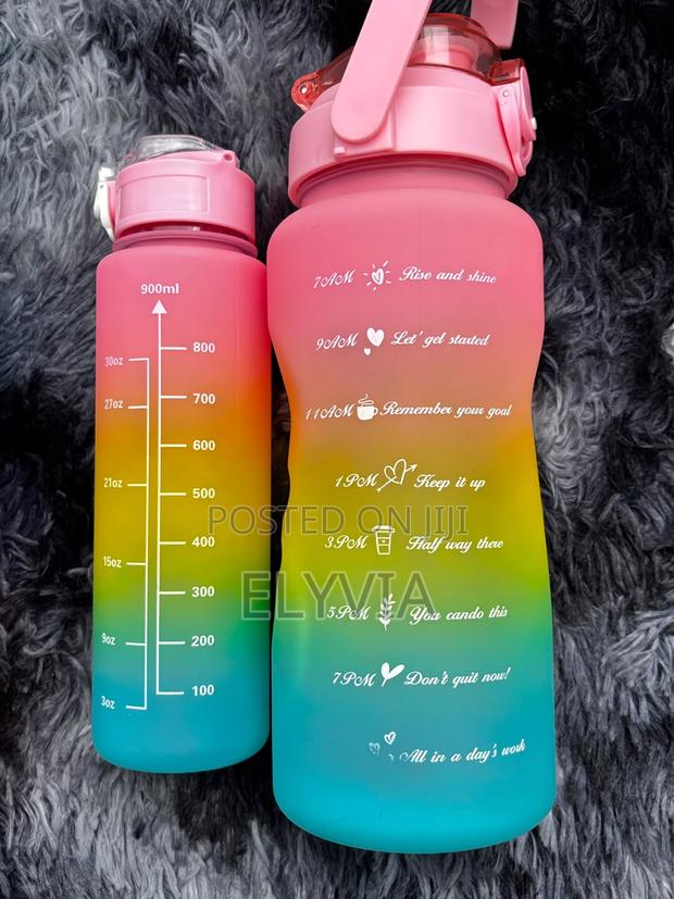Multi-Colored 2in1Water Bottle - main view