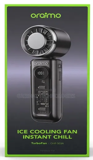 Oraimo TurboFan Rechargeable Foldable Handheld Fan
