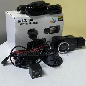 Original 1296P Full HD WFI 3 Channel Car Camera Front Rear and Inside