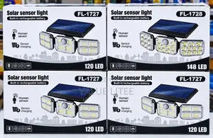 120led Outdoor Solar Motion Sensor Wall Light
