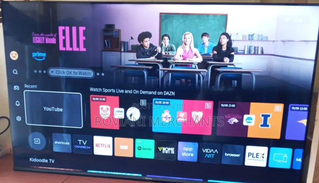 50 Inch UHD Hisense Smart TV