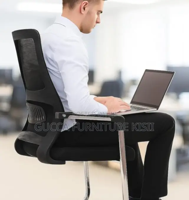 Breathable Mesh Cantilever Waiting Seat