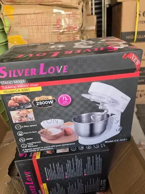 Silver Love Table Top Electric Stand Mixer